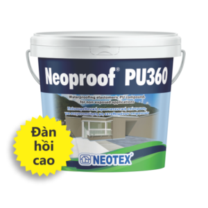 Neoproof® PU360 - Chống thấm gốc nước, có cán phủ bảo vệ (màu trắng)