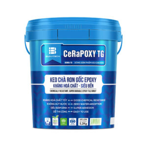 CERAPOXY TG - KEO CHÀ RON EPOXY KHÁNG HOÁ CHẤT, SIÊU BỀN