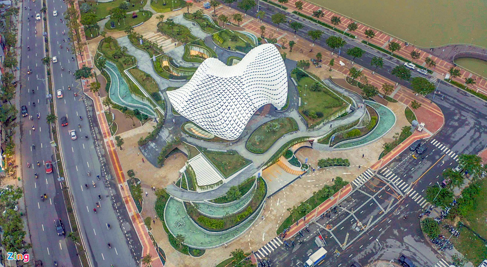 toan canh vuon tuong canh dieu bay cao