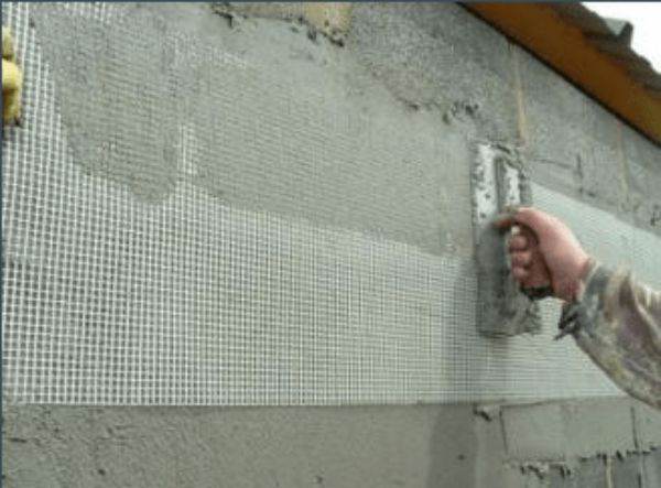 Vải lưới thủy tinh giúp gia cố bề mặt tường
