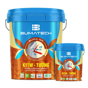Chống thấm pha xi măng dùng cho tường K11W
