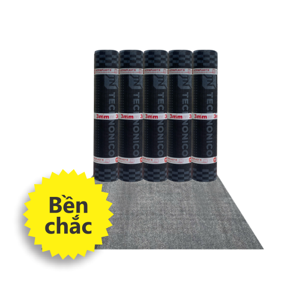 Màng Bitum khò nóng UltraPlast 3mm (Mặt đá)