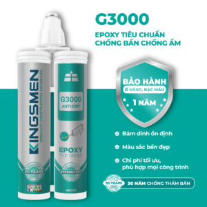 G3000 | Epoxy tiêu chuẩn – Sử dụng trong nhà
