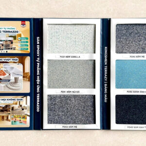 Alternative view of Kingsmen Terrazy – Sàn Epoxy Tự Phẳng Hiệu Ứng Terrazzo