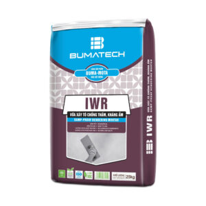 IWR - VỮA XÂY, TÔ TRỘN SẴN CHỐNG THẤM, KHÁNG ẨM