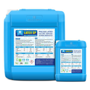 LATEX SP - PHỤ GIA KẾT NỐI ĐẶC BIỆT, PHỤ GIA CHO VỮA KHÔ, KEO DÁN GẠCH