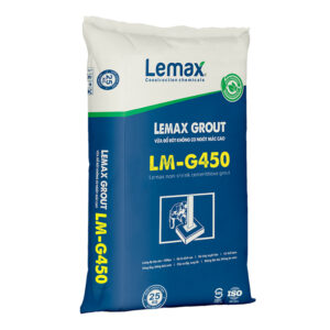 Vữa Grout (Gốc xi măng) Lemax LM-G450 – 25Kg/Bao