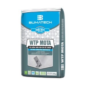 WTP MOTA - VỮA CHỐNG THẤM TRỘN SẴN GỐC XI MĂNG