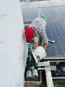 Chống thấm mái tum villa Bình Tân BumaLastic