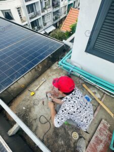 Chống thấm mái tum villa Bình Tân BumaLastic