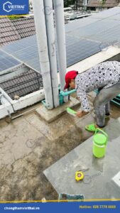 Chống thấm mái tum villa Bình Tân BumaLastic