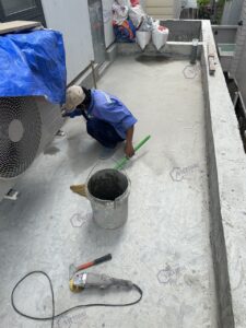 Chống thấm mái tum villa Bình Tân BumaLastic