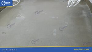 Chống thấm máng xối nhà ông Thụ Hàm Thắng