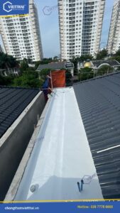 Chống thấm nhà phố vườn Hưng Thái 1 Quận 7 BumaLastic