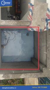 Chống thấm nhà vệ sinh và bể nước nhà G215 Hoàng Bích Sơn