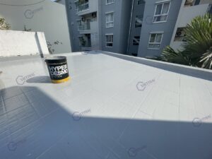 Chống thấm sân thượng nhà chị Nghĩa Quận 3 Hyperdesmo