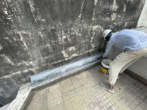 Chống thấm sân thượng nhà chị Nghĩa Quận 3 Hyperdesmo