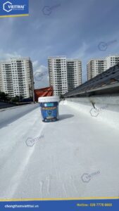 Chống thấm villa anh Hoài Quận 7 bằng Proof 668