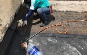 Chống Thấm Việt Thái - chong tham san mai dung mang bitumode mat cat
