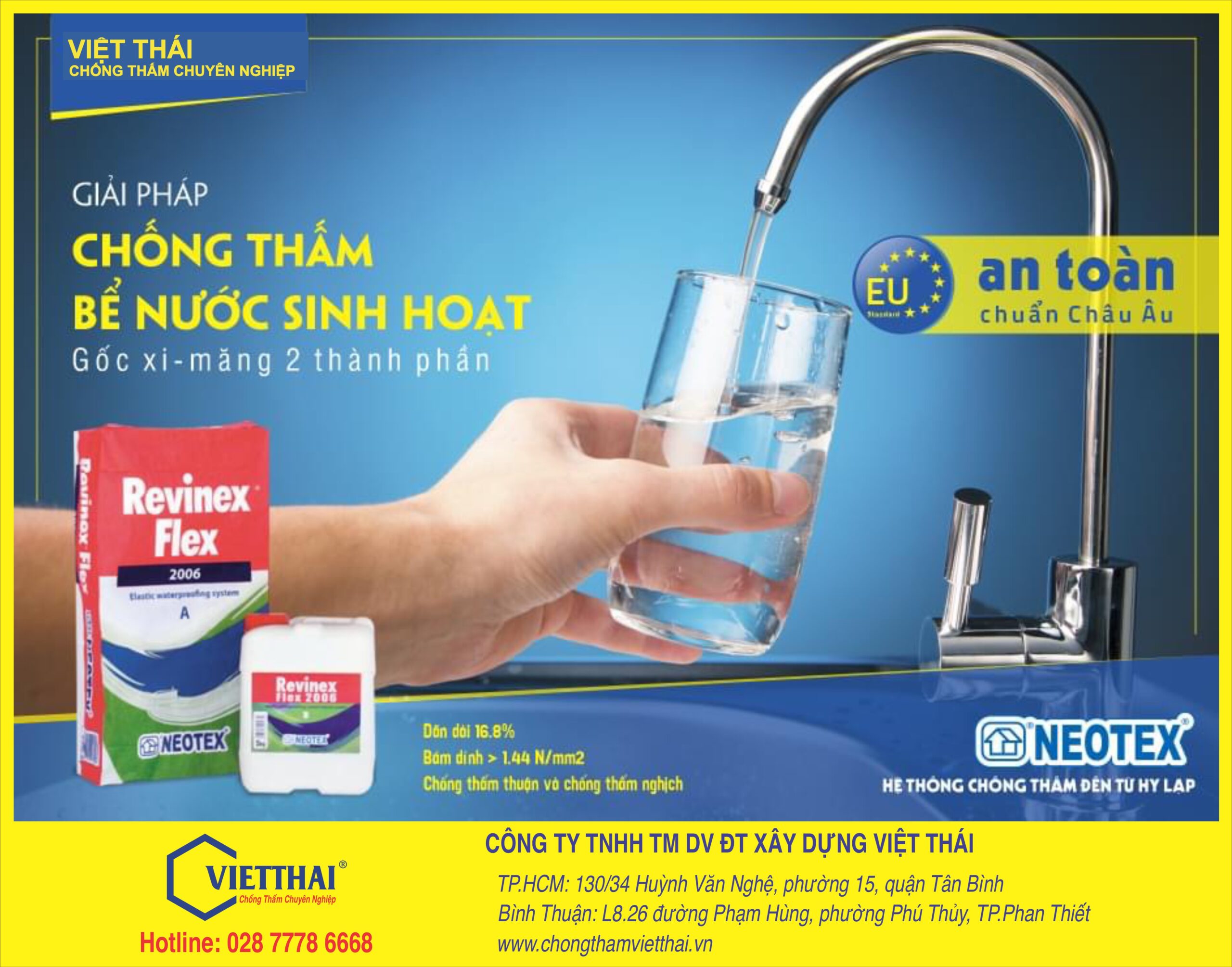 Chống Thấm Việt Thái - Revinex Flex 2006